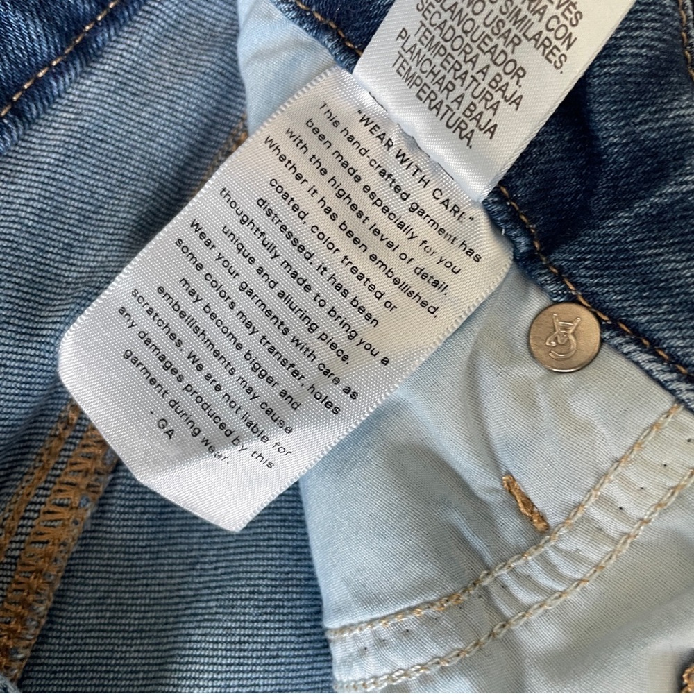 Good American Blue Denim Jeans 4/27 - Picture 5 of 8